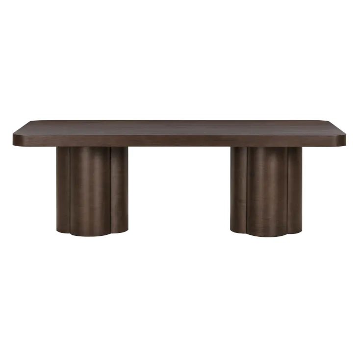 Bambi Dark Brown Rectangular Dining Room Set