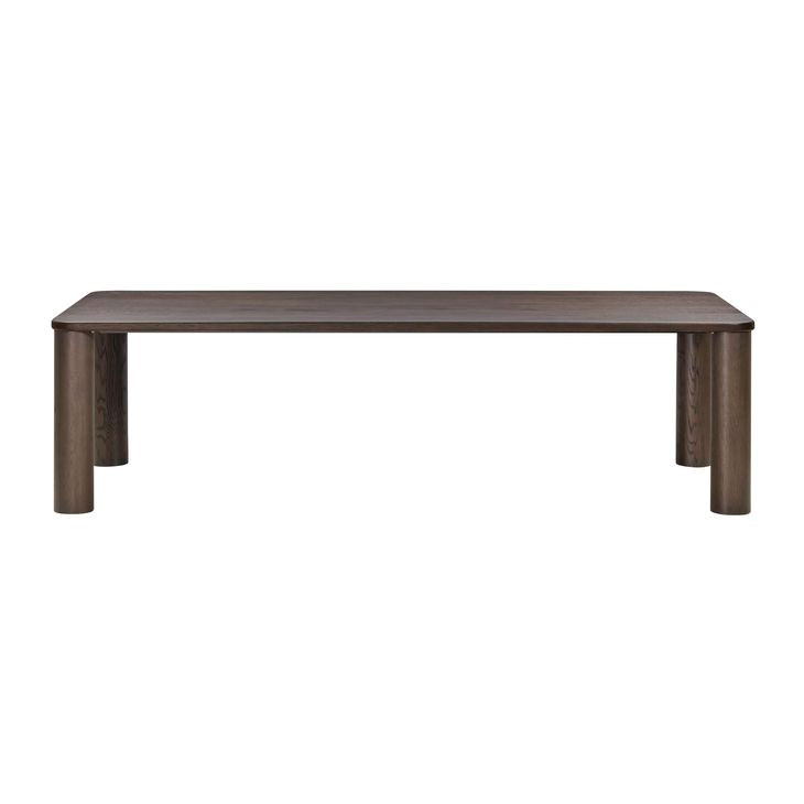 Akola Dark Brown Rectangular Dining Room Set