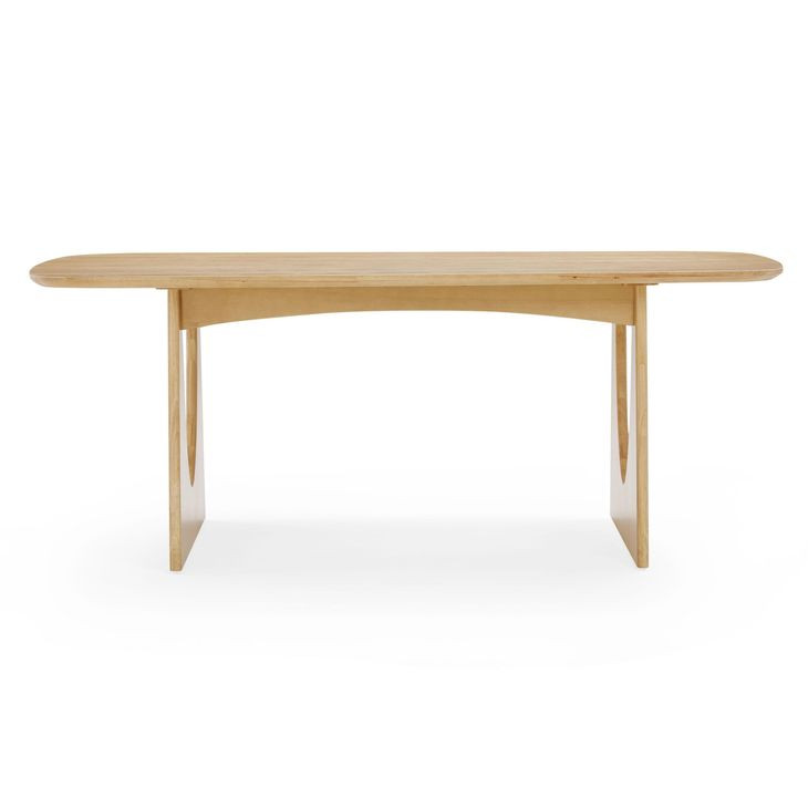 Cybill Natural Ash 79" Rectangular Dining Table