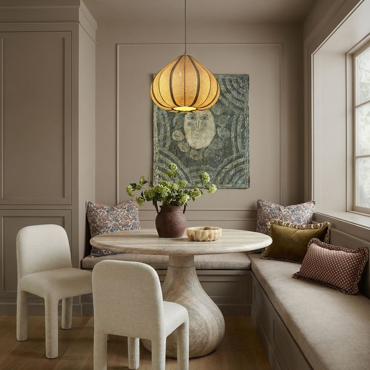 Georgia Cream Performance Fabric Upholstered Dining Chair