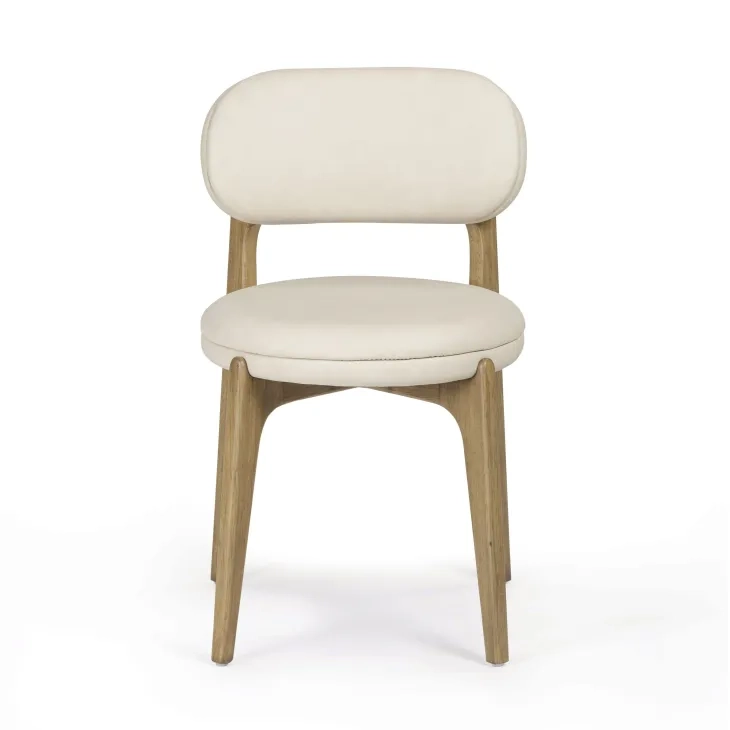Carnation Cream Upholstered Dining Chair