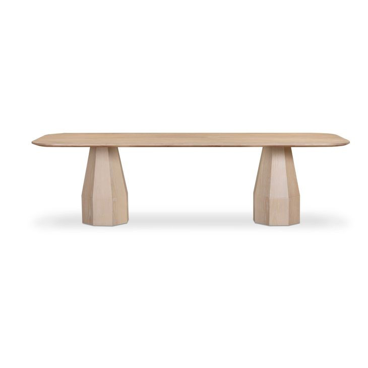 Brocha Natural Driftwood 106" Rectangular Dining Table