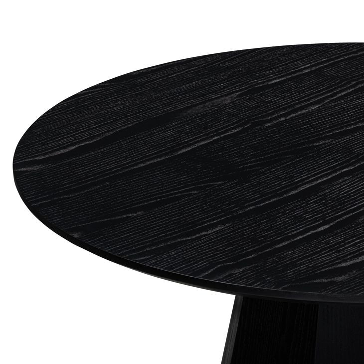 Brocha Black 48" Round Dining Table