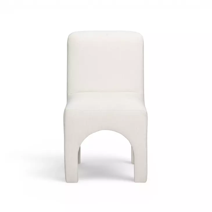 Tomlin Cream Performance Chenille Upholstered Dining Chair
