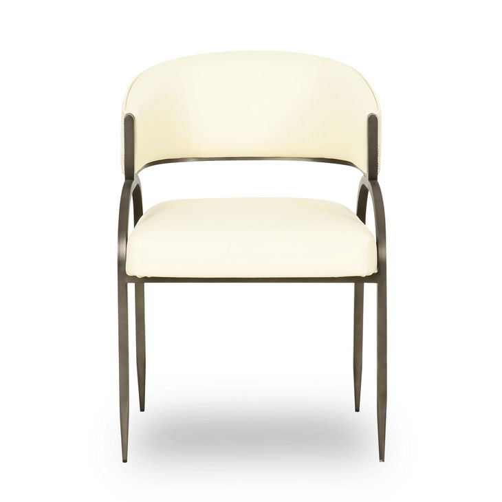 Tatum Cream Performance Fabric Dining Chair