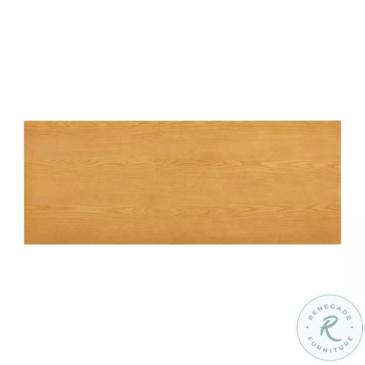 Oodle Natural Ash 2 Drawer Desk