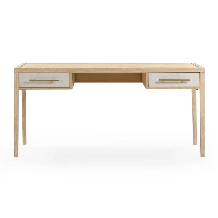 Hera Natural and Cream Home Office Set