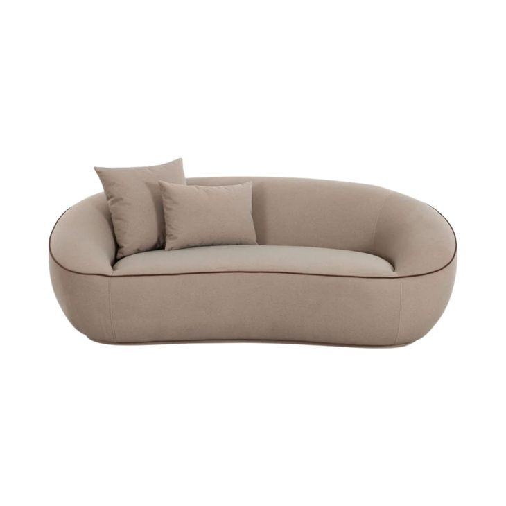 Jenny Taupe Performance Fabric 78" Loveseat