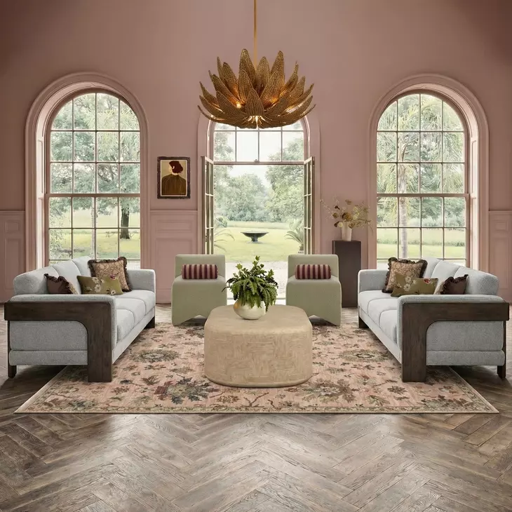 Elyn Cream 91" Sofa