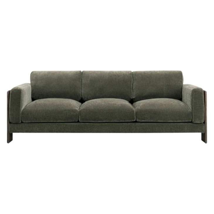 Elyn Olive Green 91" Sofa