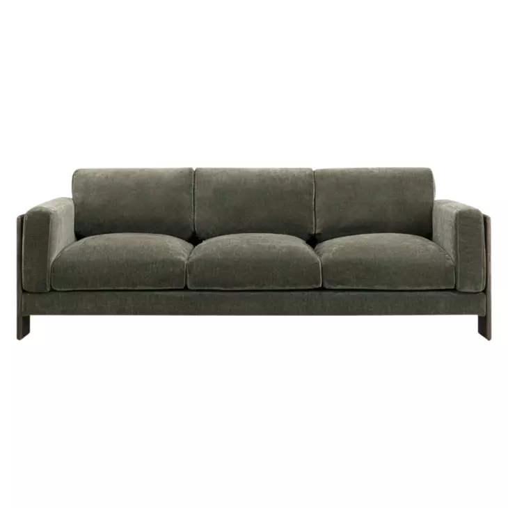 Elyn Olive Green 91" Sofa