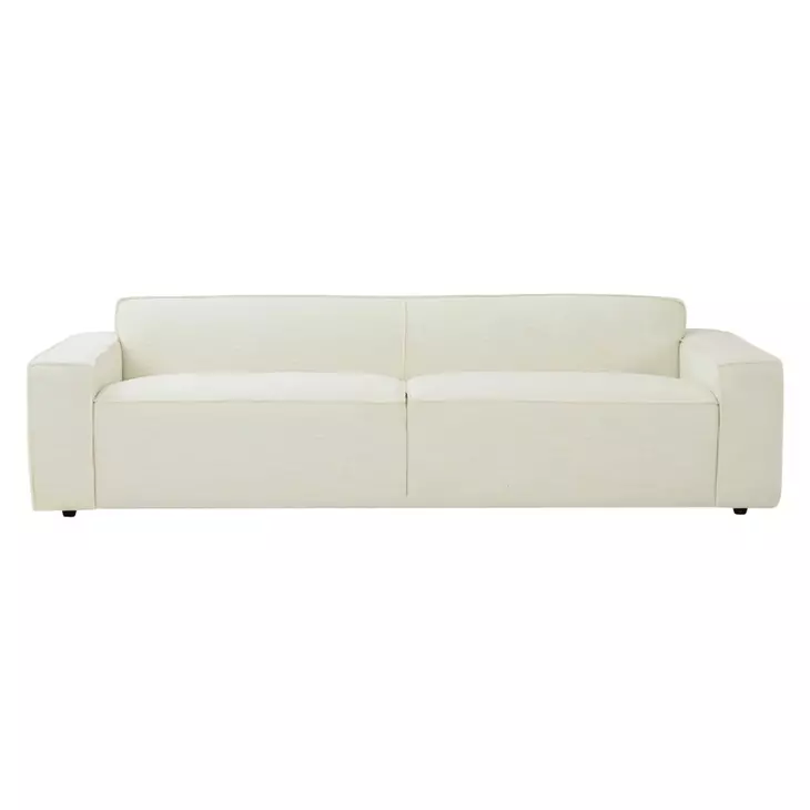 Olafur Cream Linen 97" Sofa