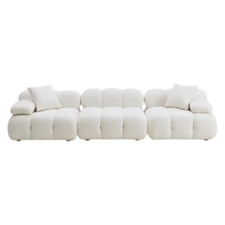 Calliope Cream Modular 118" Sofa