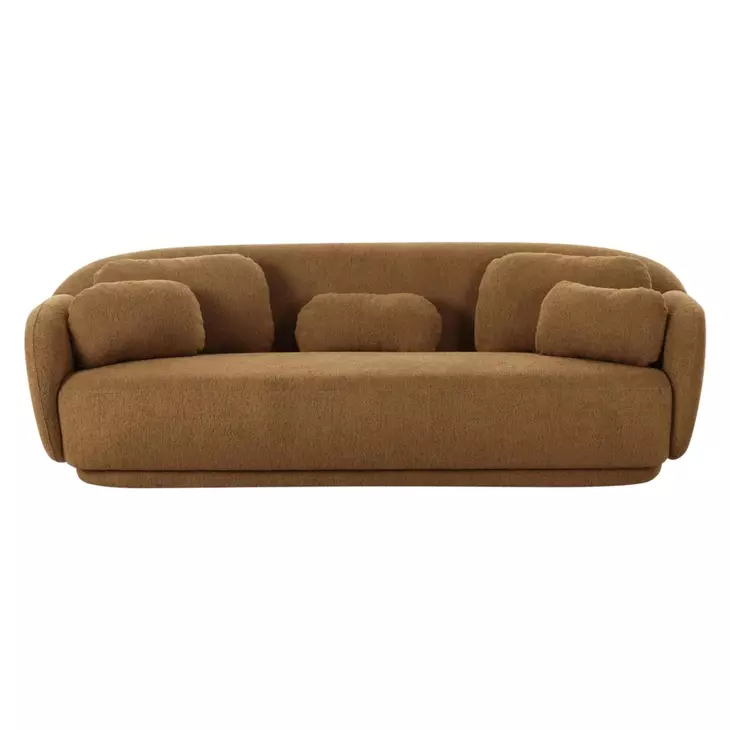 Misty Brown 90" Sofa
