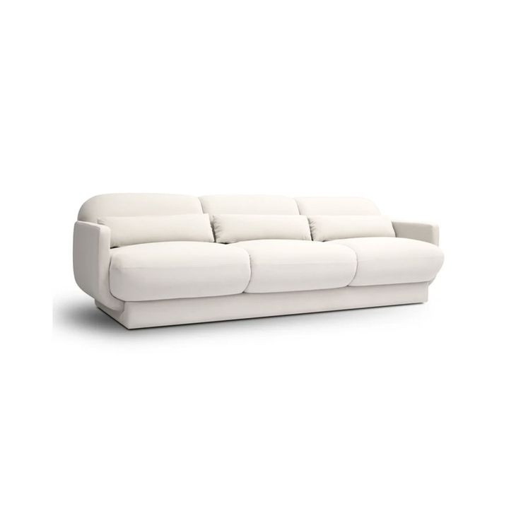 Azalea Cream Velvet Sofa