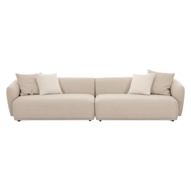 Sylvie Cream Boucle 118" Sofa