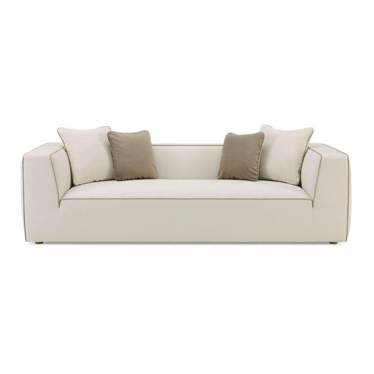 Tristine Cream 96" Sofa