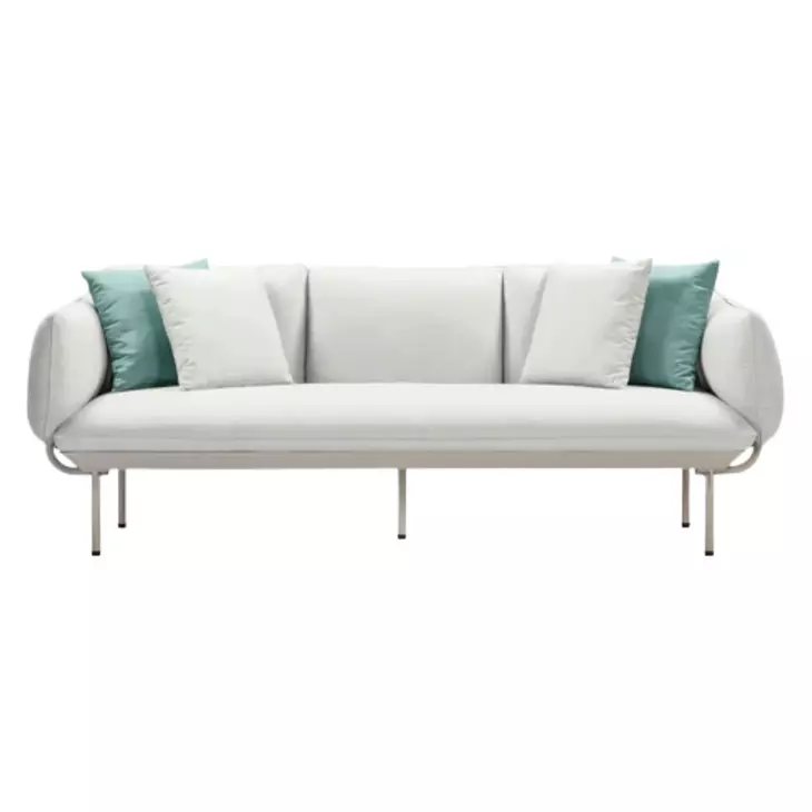 Katti Light Grey Outdoor 85" Sofa