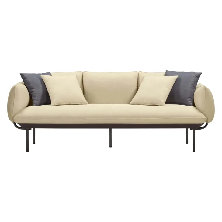 Katti Beige Outdoor 85" Sofa