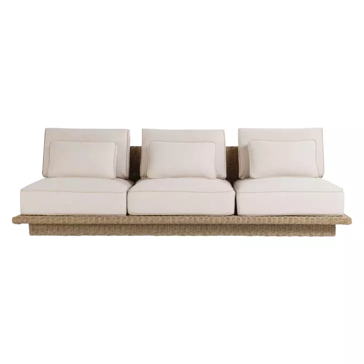 Mora Cream Outdoor 96" Sofa