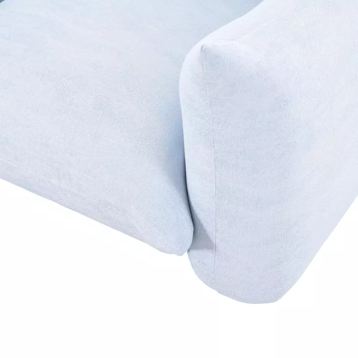 Saint Tropez Light Blue Performance Boucle Outdoor Arm Chair