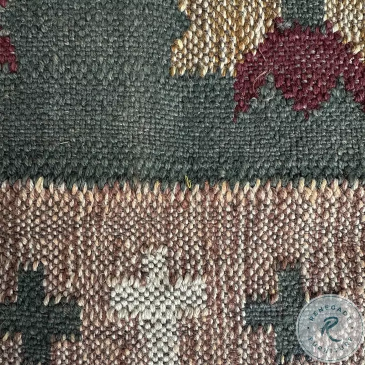 Rizi Textured Wool Upholstered Bench