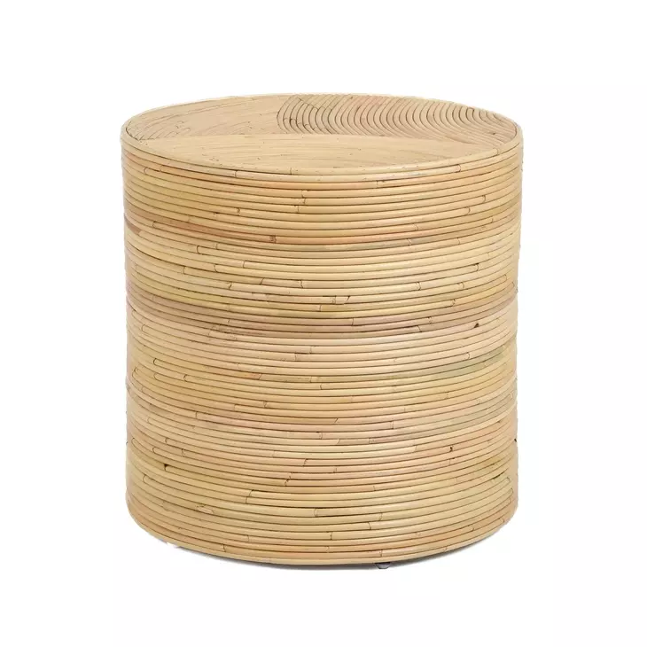 Matea Natural Round Arch Side Table