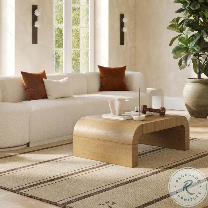 Hump Natural Square Coffee Table