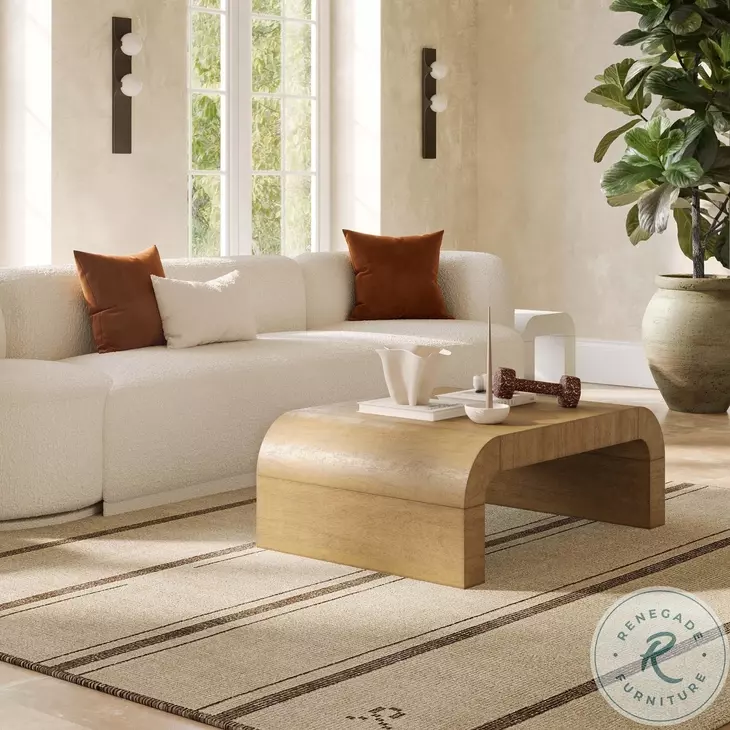 Hump Natural Square Coffee Table