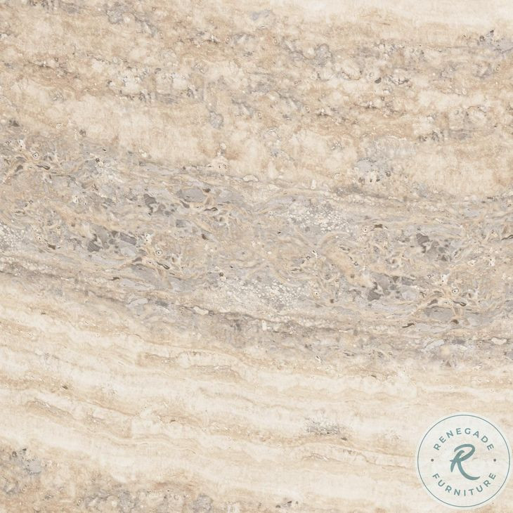 Sheila Travertine Textured Round Concrete Side Table