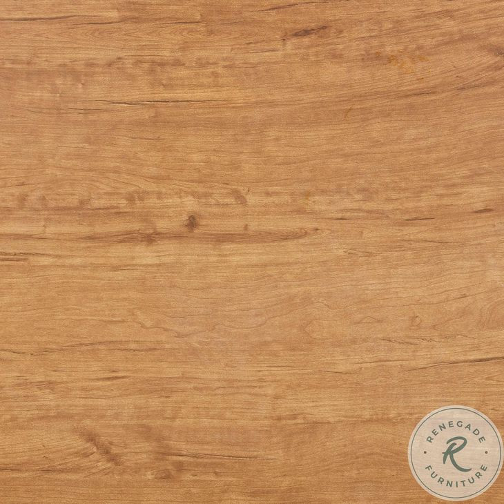 Darial Natural Wood Grain Pattern Outdoor Rectangular Coffee Table