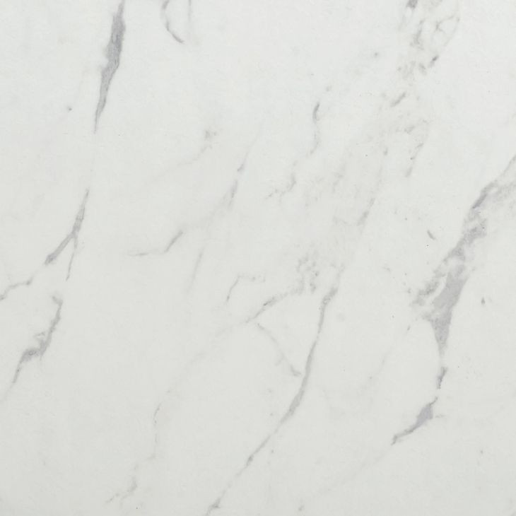 Romy White Marble Rectangular Coffee Table