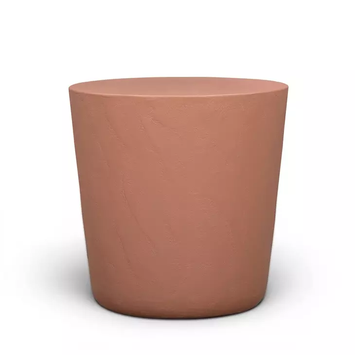 Margot Red Terracotta Outdoor Concrete Dining Stool