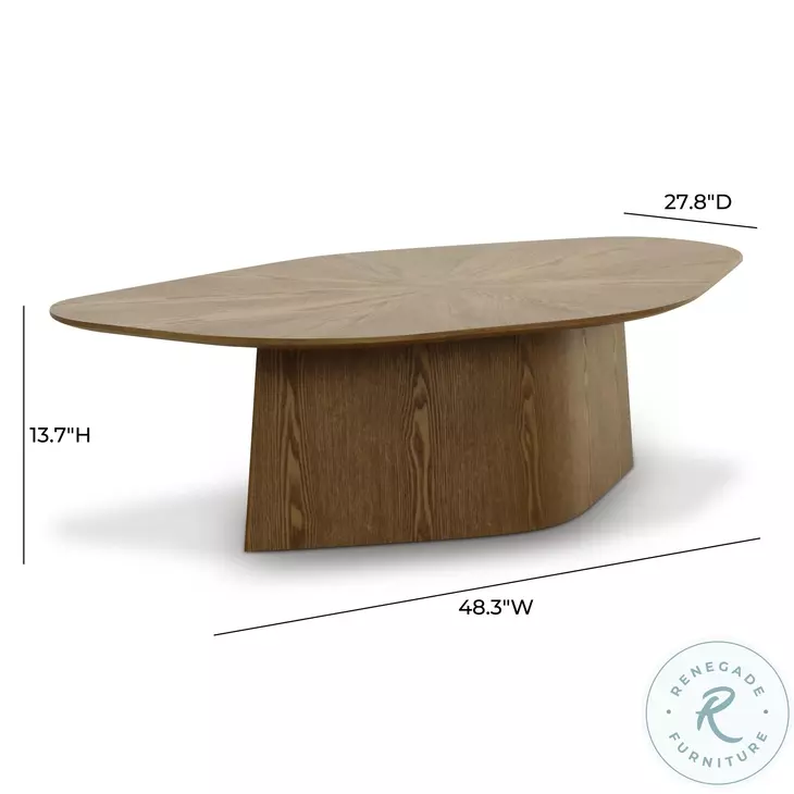 Roche Brown Ash Nesting Coffee Table Set