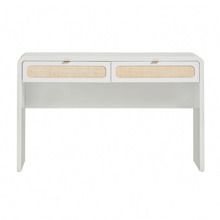 Patty White Home Office Console Desk