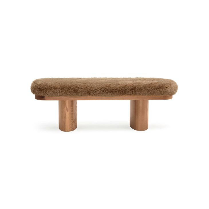 Ollie Taupe 48" Bench