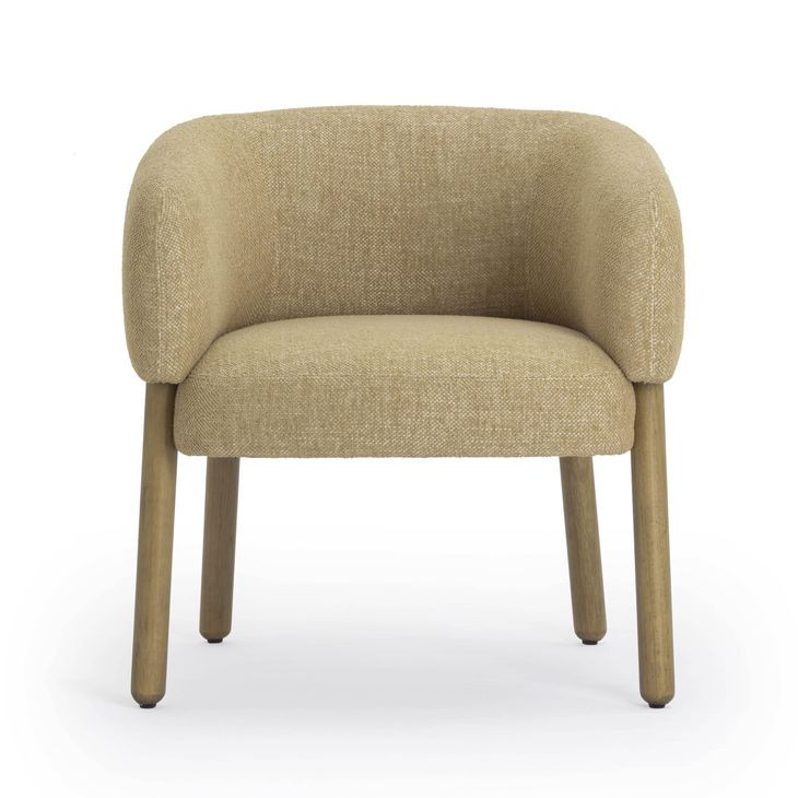 Foxy Honey Performance Fabric Accent Chair