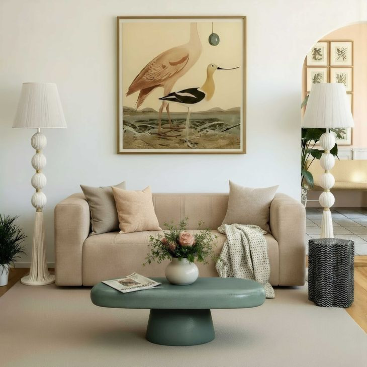 Alder Taupe Upcycled Living Room Set