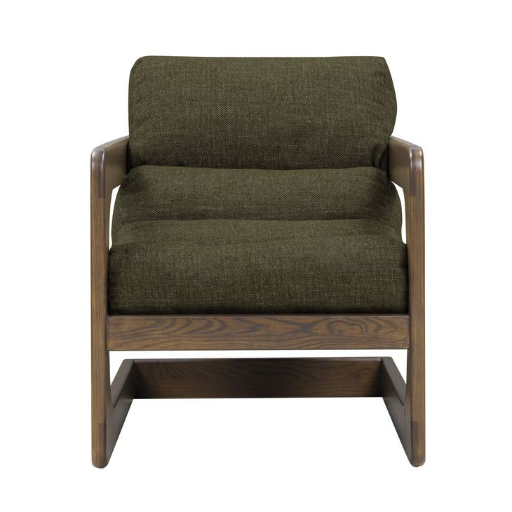 Palma Forrest Green Upholstered Accent Chair
