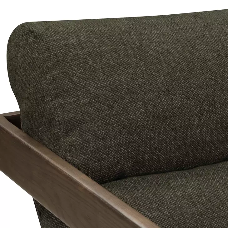 Palma Forrest Green Upholstered Accent Chair