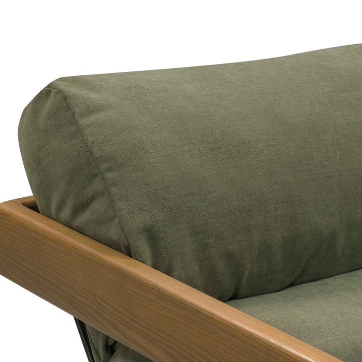 Palma Forrest Green Performance Fabric Upholstered Accent Chair