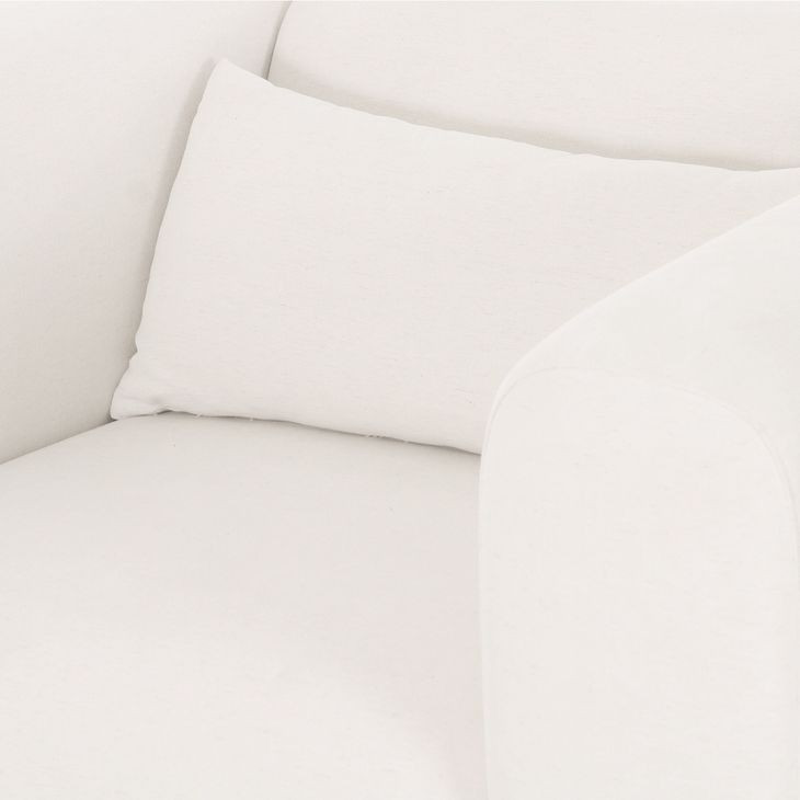Tarra Cream Performance Fabric Upholstered Arm Chair