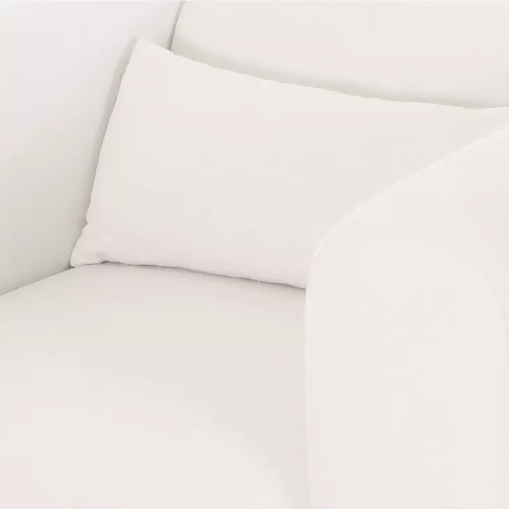 Tarra Cream Performance Fabric Upholstered Arm Chair