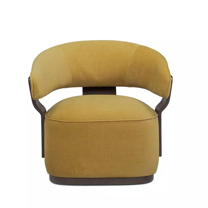 Madison Amber Performance Fabric Upholstered Swivel Accent Chair
