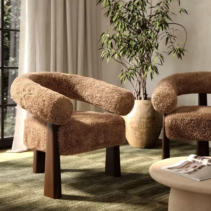 Spara Taupe Accent Chair