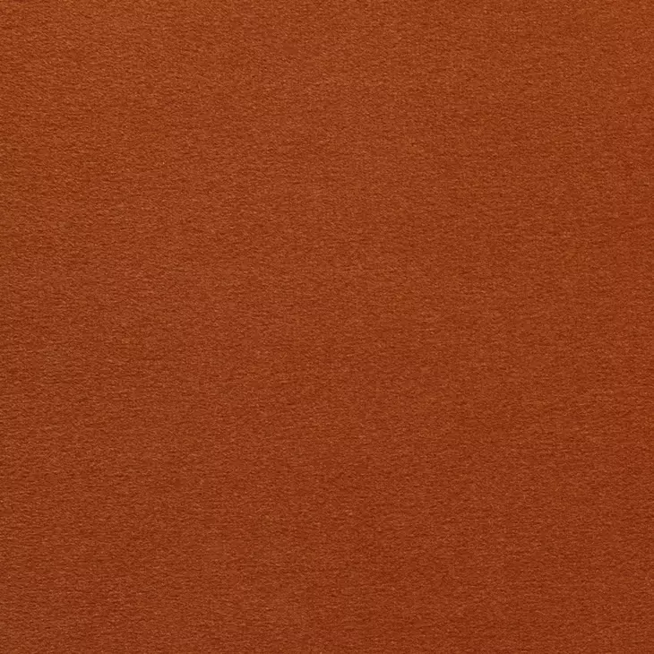 Azalea Rust Orange Performance Velvet Upholstered Accent Chair