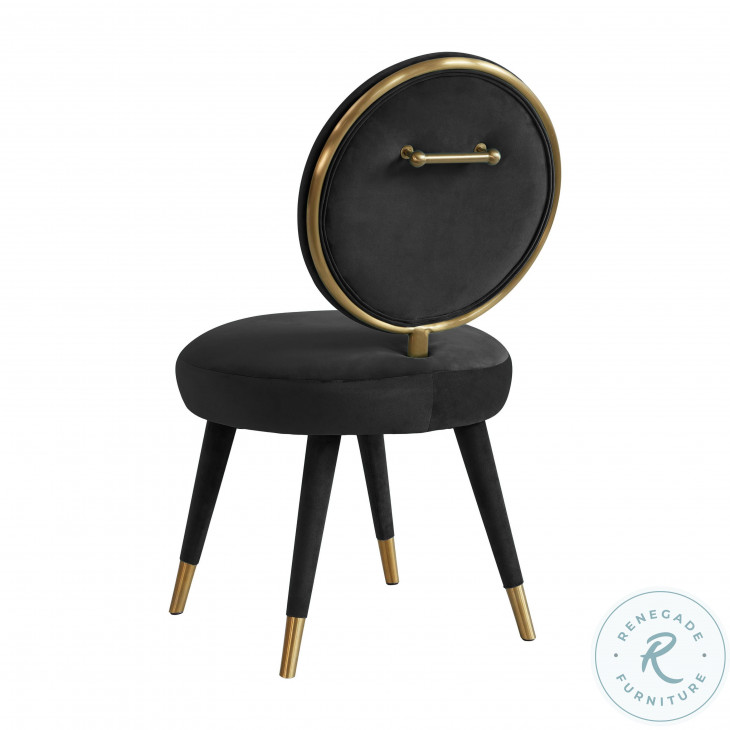 Adeline Black Lacquer Dining Room Set from TOV Coleman Furniture