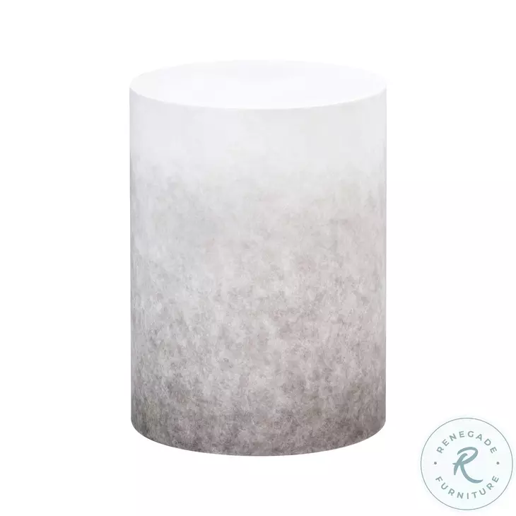 Sarana Grey Ombre Concrete Stool