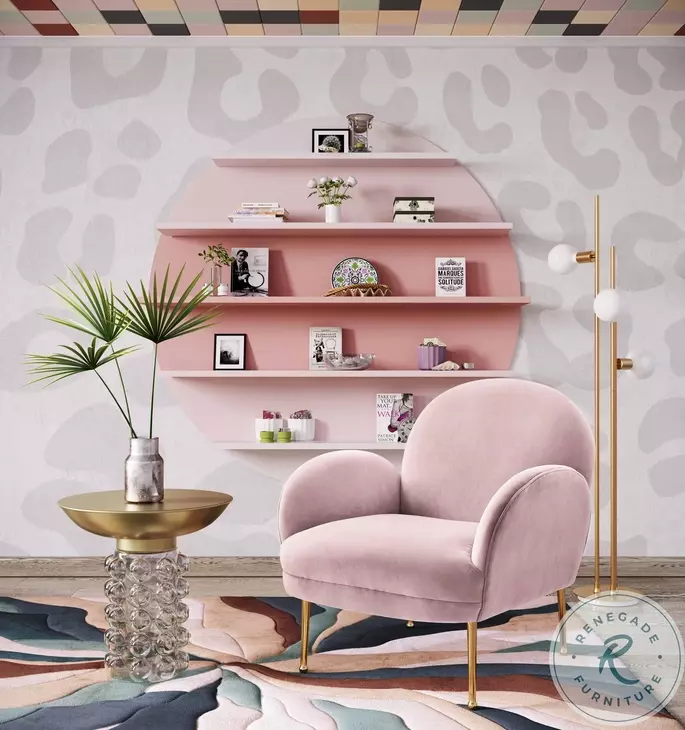 Bubble Antique Brass Side Table