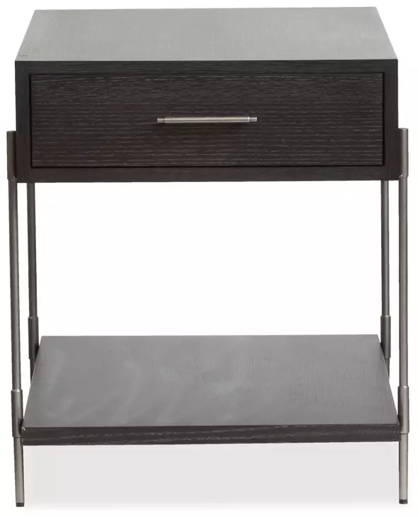 Spencer Dark Briarsmoke Rectangular End Table
